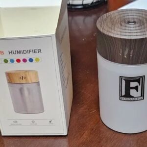 Mini Humidificateur USB Coloré 225ml - Idéal pour Chambre, Maison et Voiture